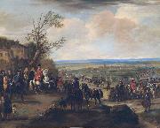 John Wootton The Duke of Marlborough at the Battle of Oudenaarde USA oil painting artist